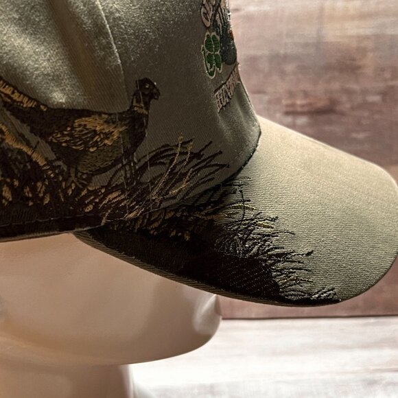 DRI Duck Wildlife Series Clover Hollow Hunting Preserve Cap Green Cotton - Picture 6 of 10